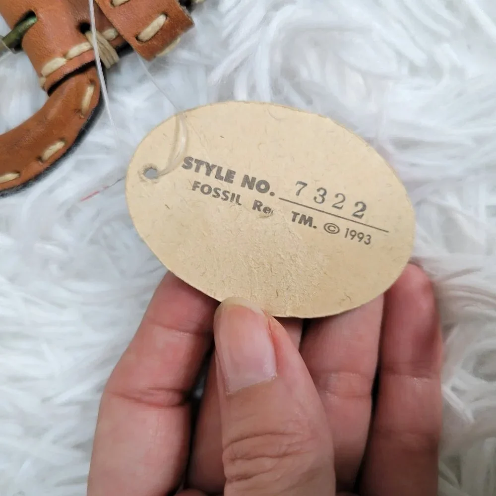 NWT Fossil Leather Belt - Size Small